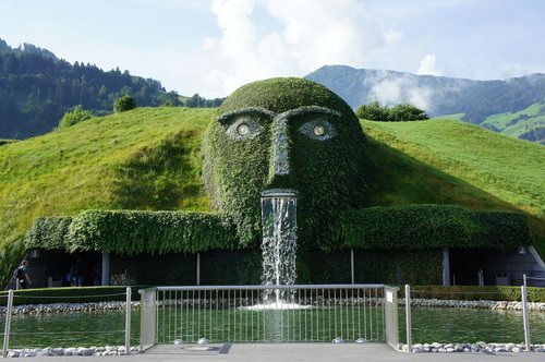 waterfall  fountain  landscape