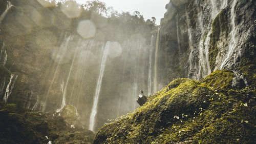 waterfall  giant waterfall  nature