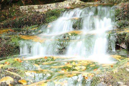 waterfall  nature  landscape