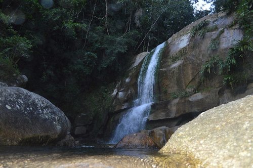 waterfall  water  landscape
