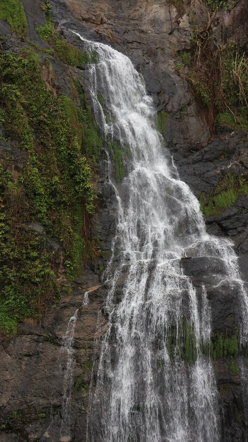 waterfall  water  nature