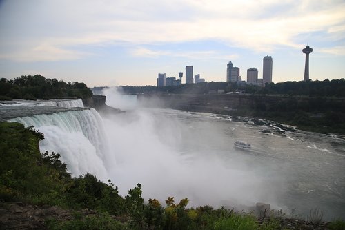 waterfall  water  niagara