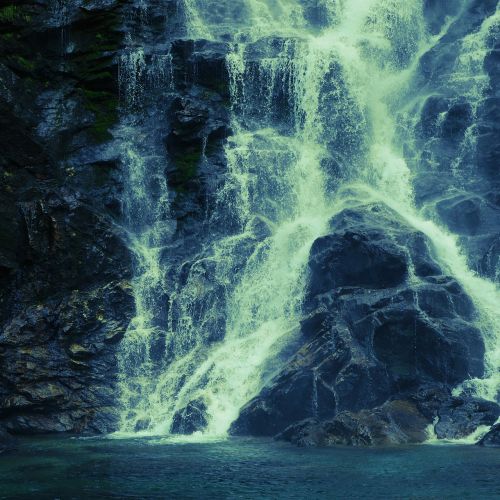 waterfall ticino cold