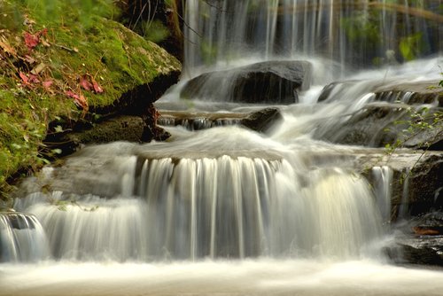 waterfall  nature  cascade