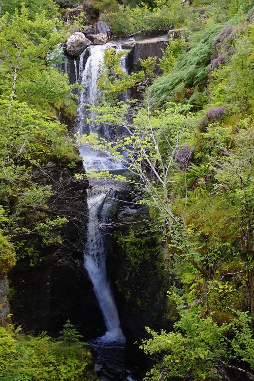 waterfall  scotland  isle of skye
