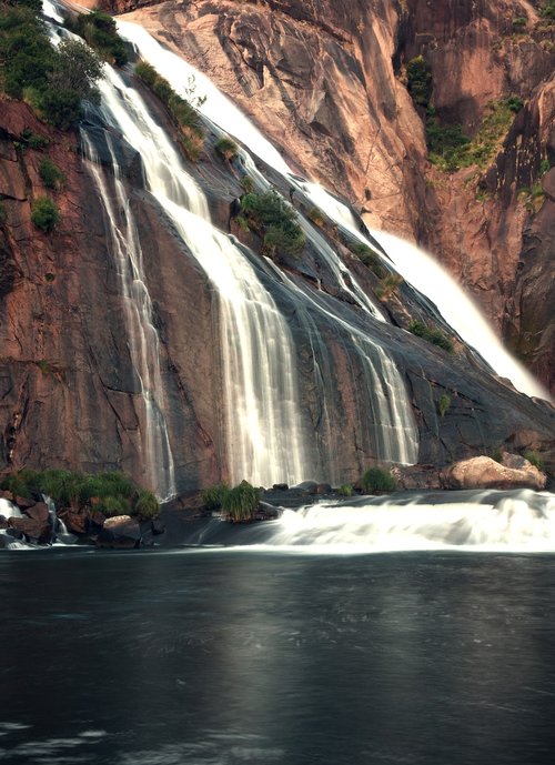 waterfall  cascade  ezaro