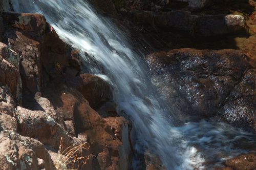 waterfall nature landscape