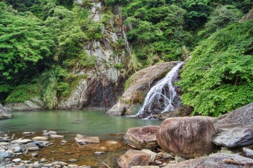 waterfall japan dragon falls