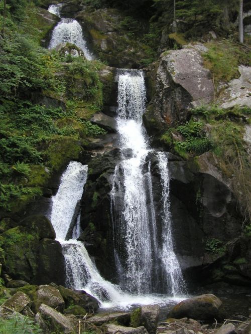 waterfall triberg nature