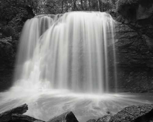 waterfall hayden falls landscape