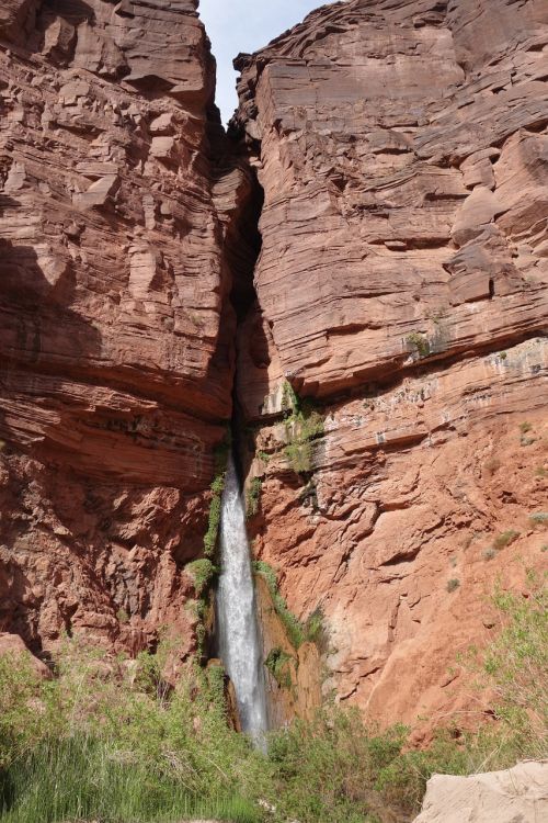 waterfall grand canyon canyon