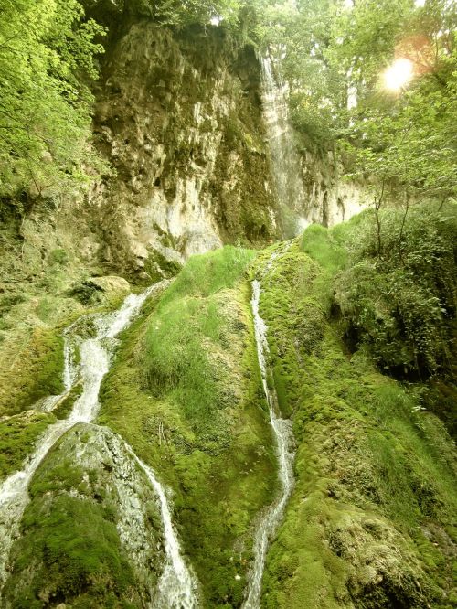 waterfall nature cascade