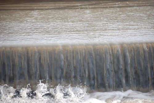 Waterfall In Stream