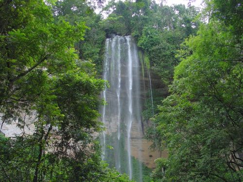 waterfalls nature cascade
