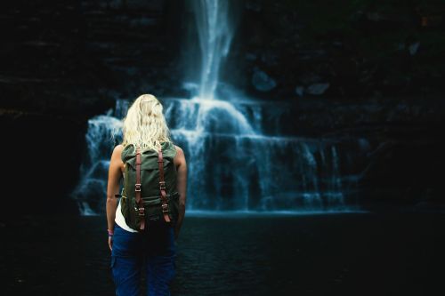 waterfalls stream water