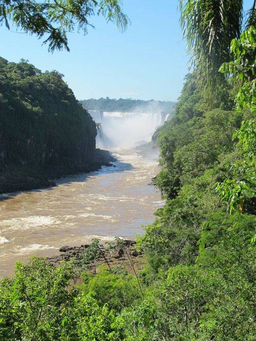 waterfalls gorge river