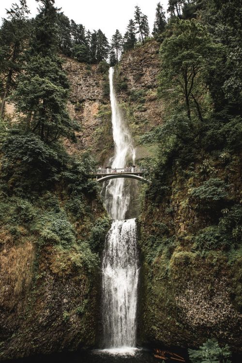 waterfalls nature landscape