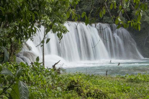 waterfalls river current