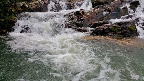 waterfalls whitewater flowing