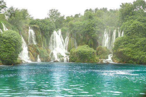 waterfalls  nature  water