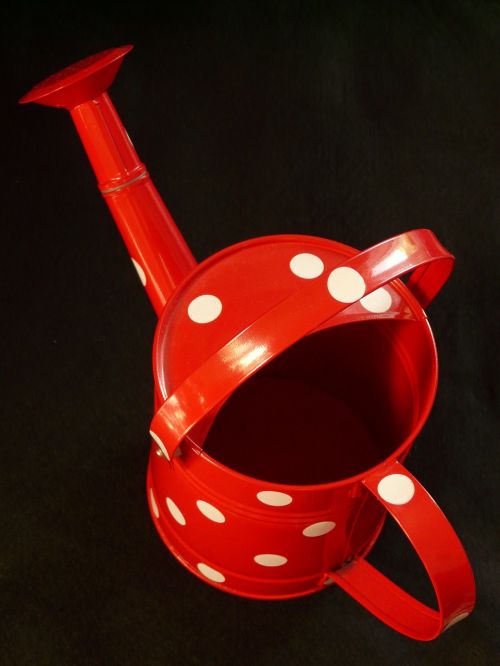 watering can casting red