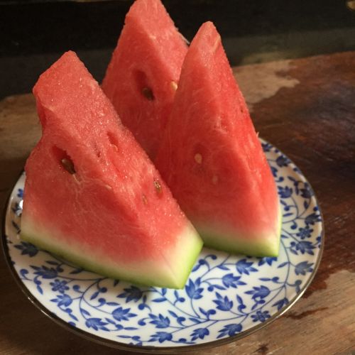 watermelon afternoon tea fruit