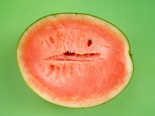 watermelon slice isolated