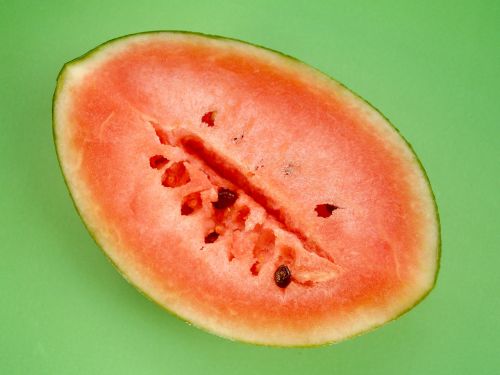 watermelon slice isolated