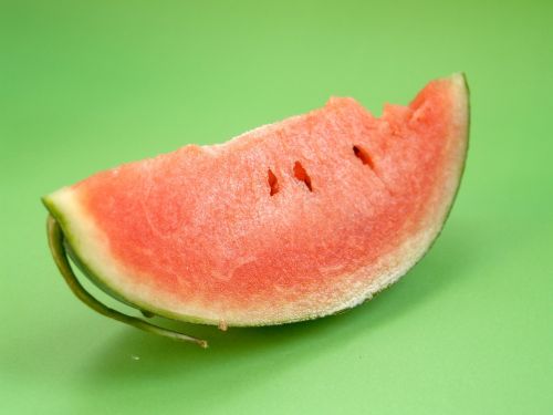 watermelon slice isolated