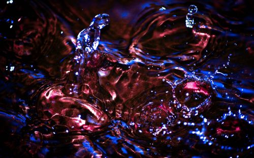 colors abstract water