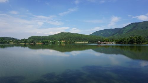 waters lake nature