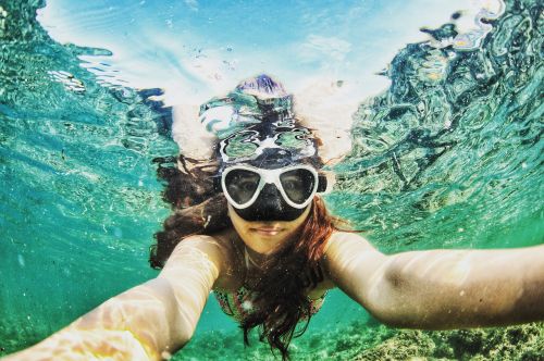 waters underwater swim