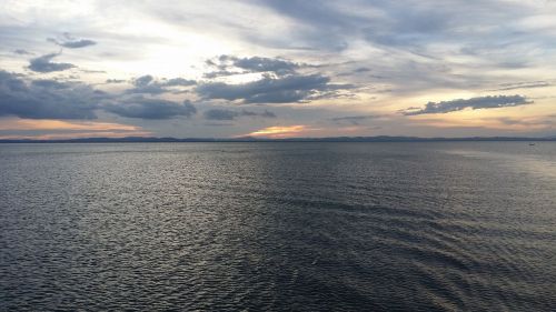 waters panorama sunset
