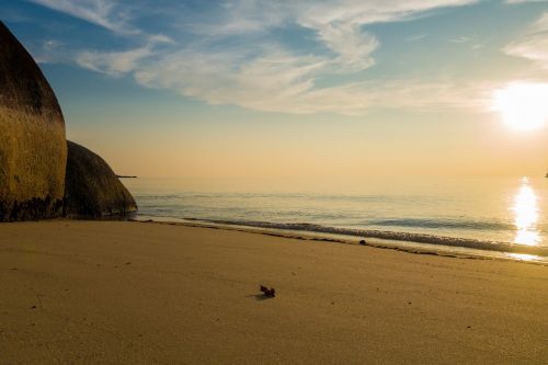 waters beach sunset