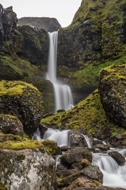 waters nature waterfall