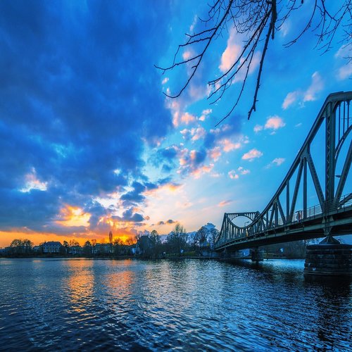 waters  bridge  sky