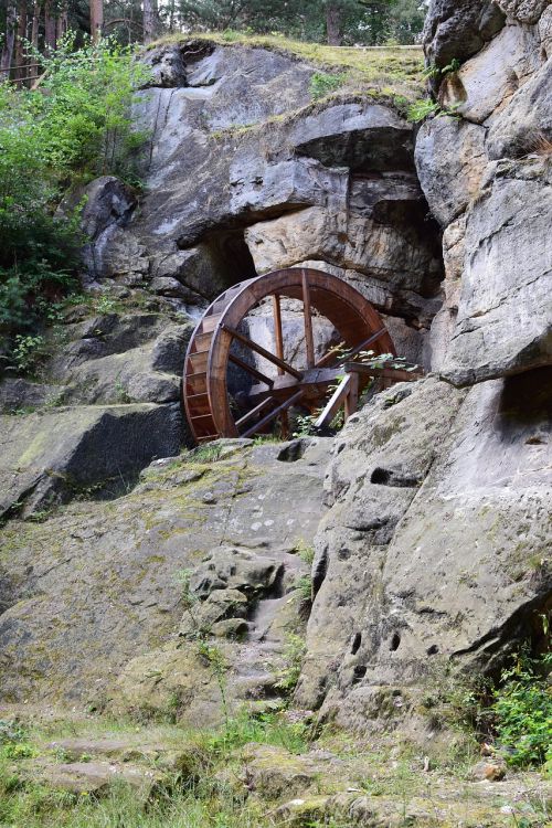 waterwheel historically construction