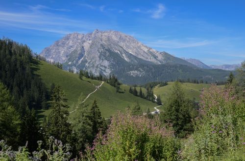 watzmann mountain alpine