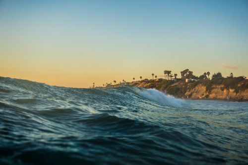 wave ocean landscape