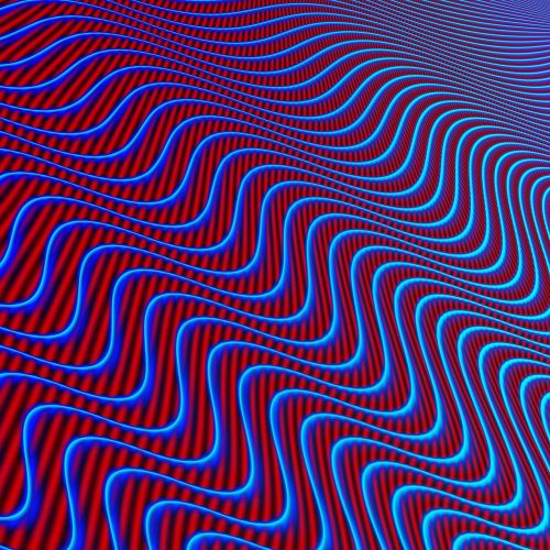 wave pattern background