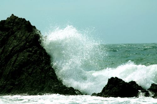 wave sea nature