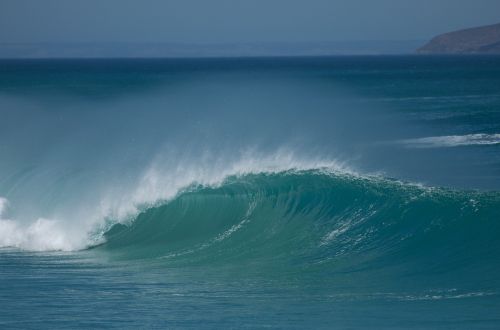 wave surf blue