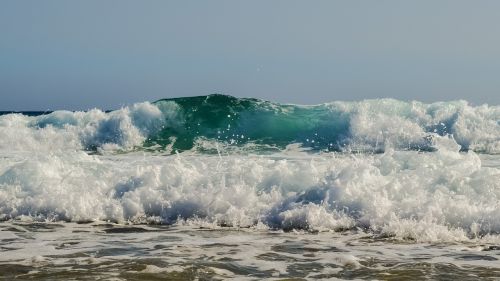 wave smashing foam