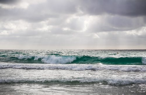 wave beach water