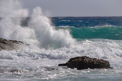 wave crashing surf