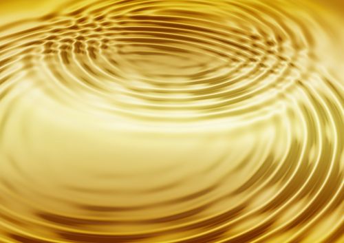 wave gold concentric