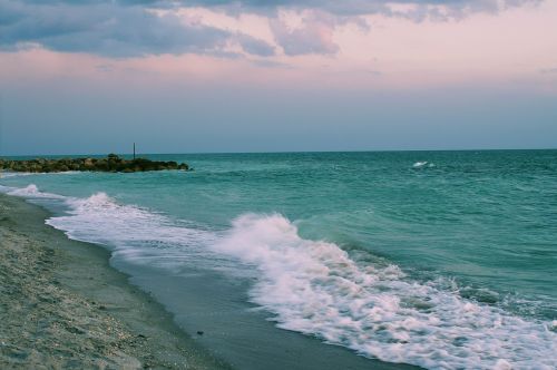 wave beach water