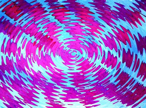 wave backdrop design