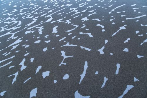 Wave On The Sea On The Sand Beach