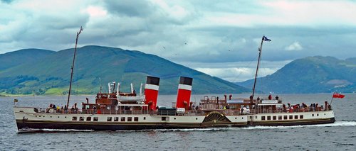 waverley  paddle steamer  scotland